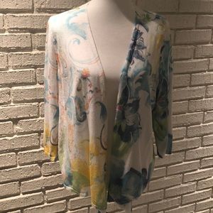 Chico’s Lightweight Summer Cardigan Size 3- LN